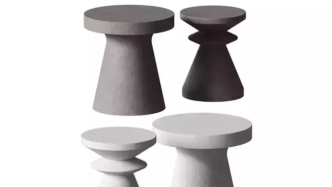 Pfeifer studio - Tack and Pown Coffee Table 3D model