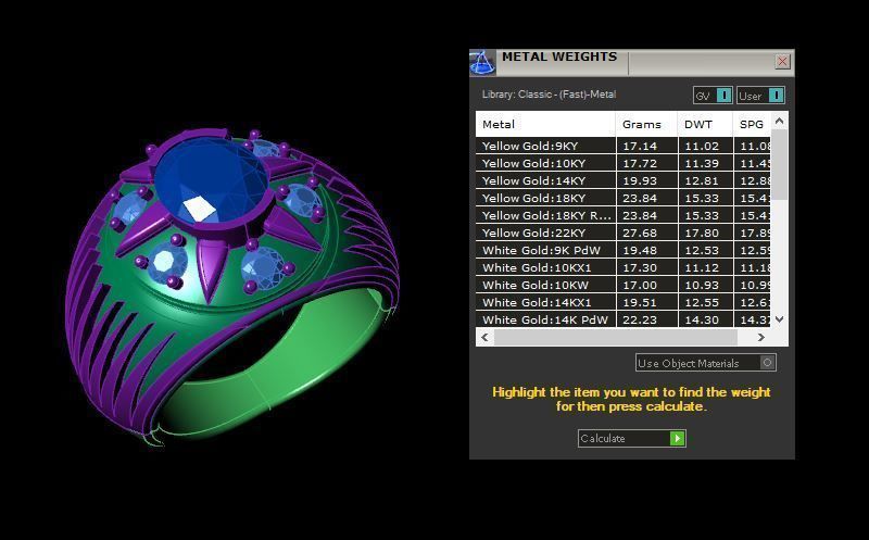 Rings 3D print model_4