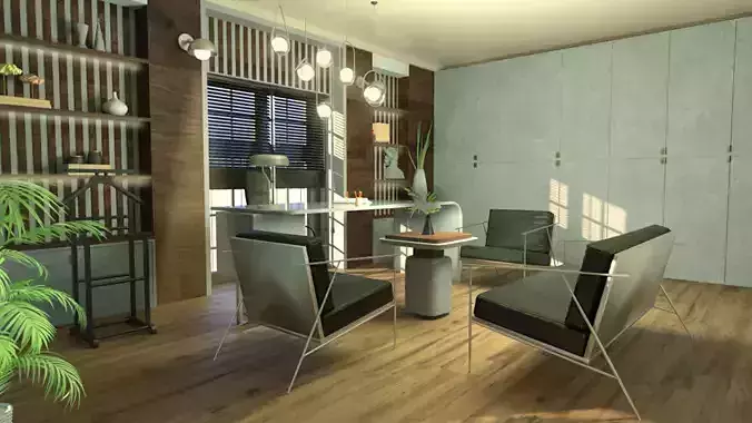 Office Room Design 