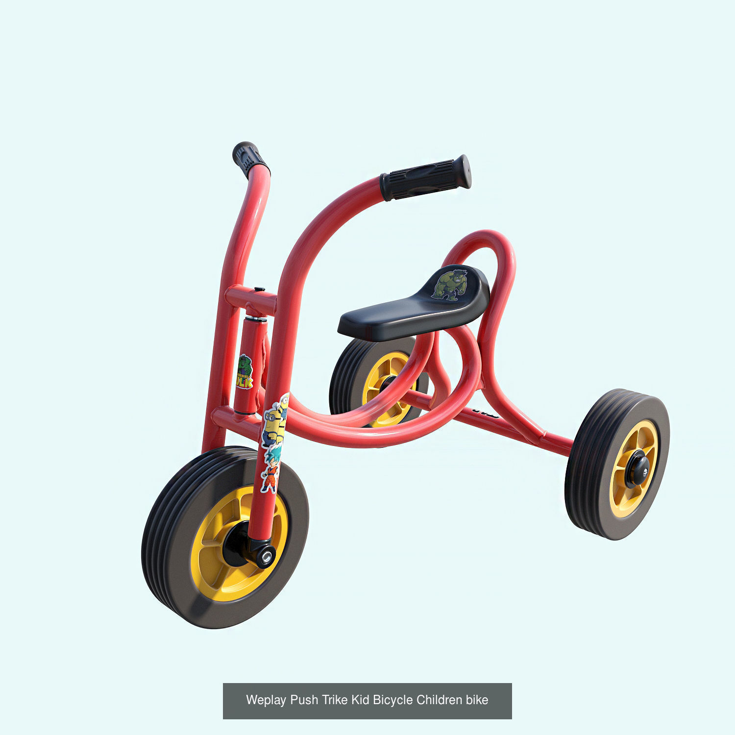 Weplay Bikes Children Bike Kid bicycle 3D Model Collection_1