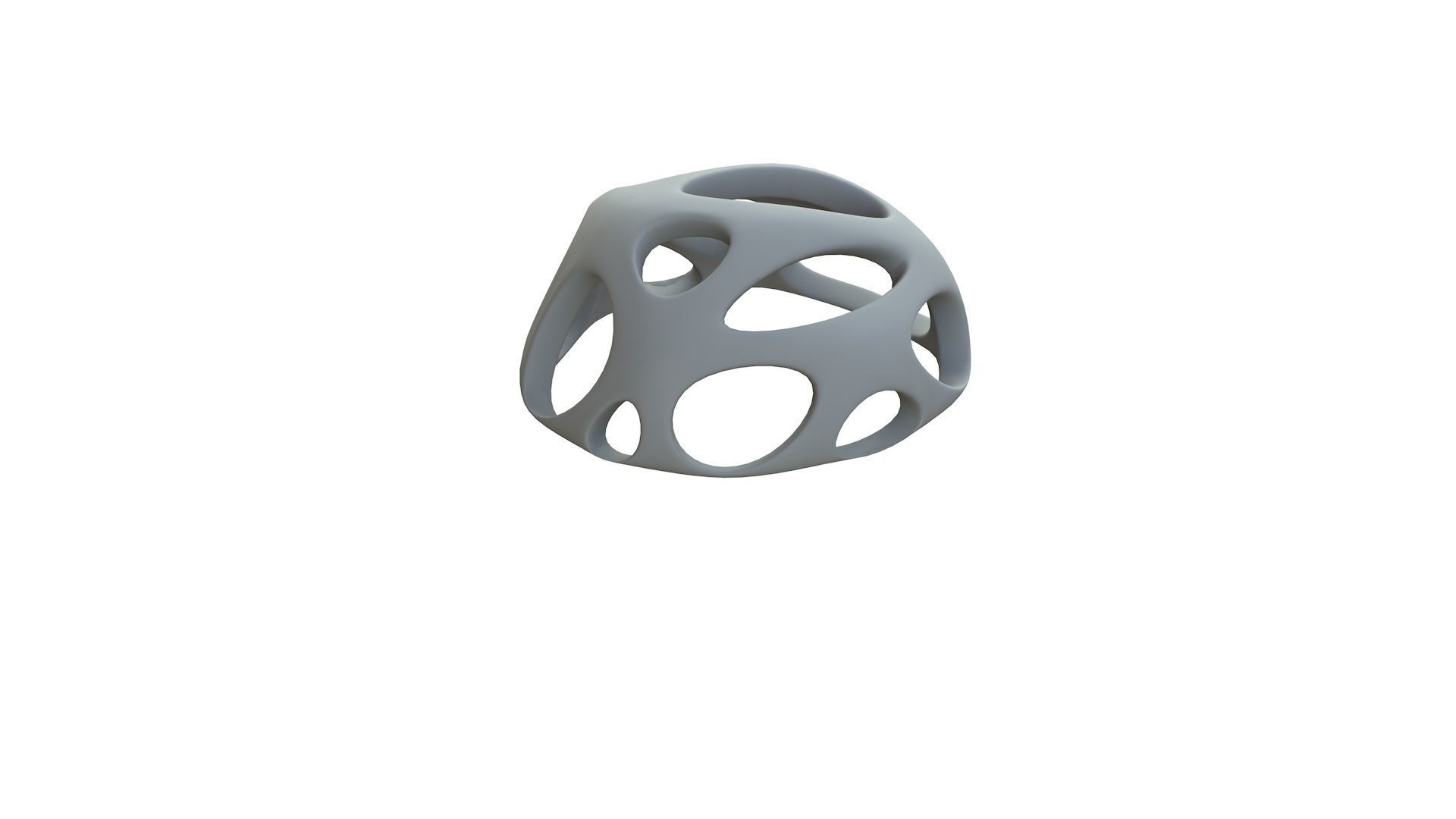 SciFi Cube Object No 56543 Low Poly Shape Low-poly 3D model_11