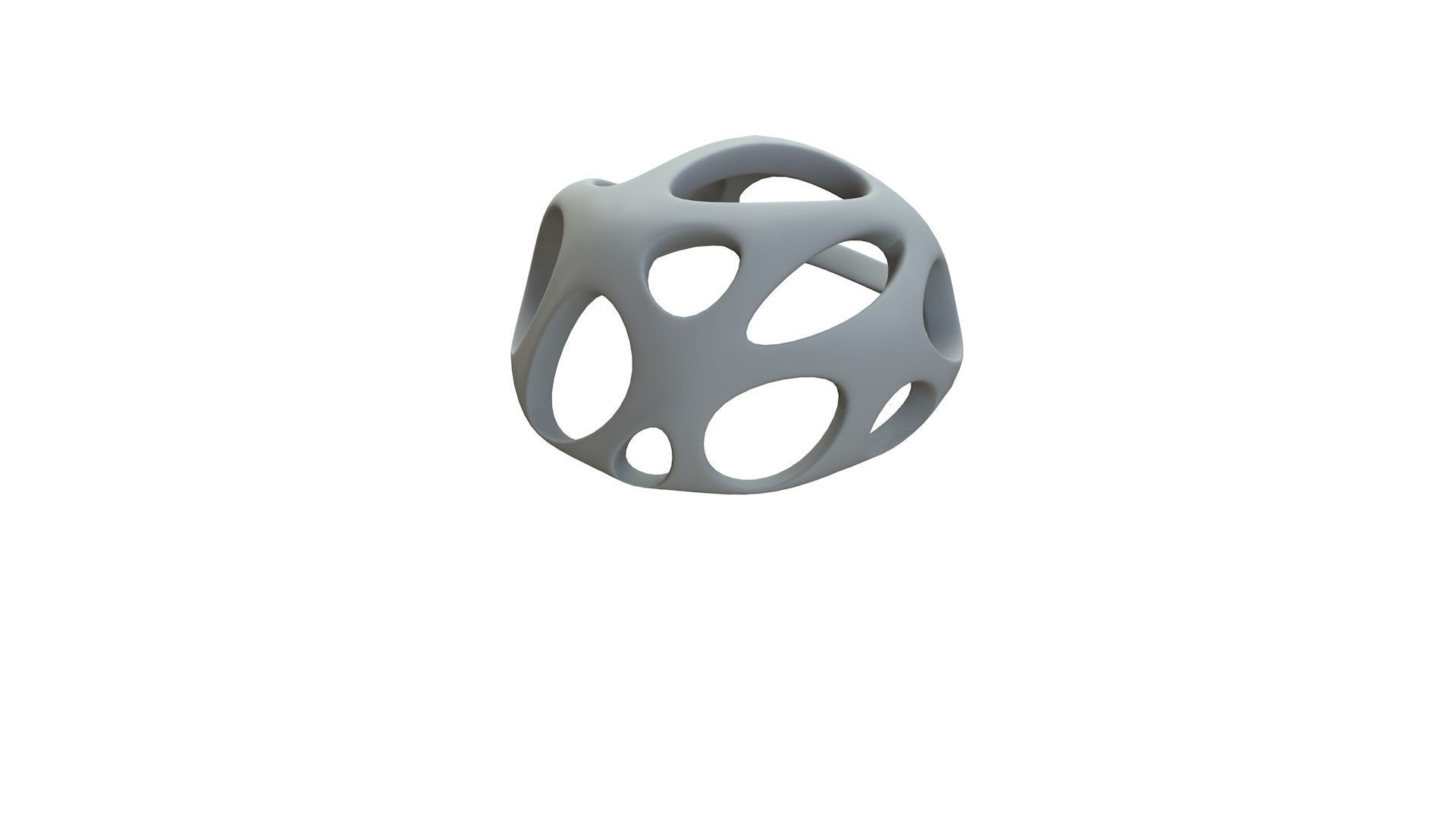 SciFi Cube Object No 56543 Low Poly Shape Low-poly 3D model_13