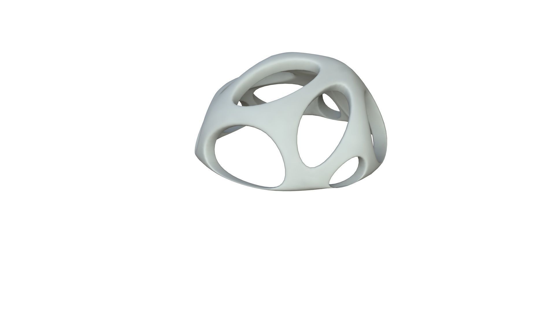 SciFi Cube Object No 56543 Low Poly Shape Low-poly 3D model_2