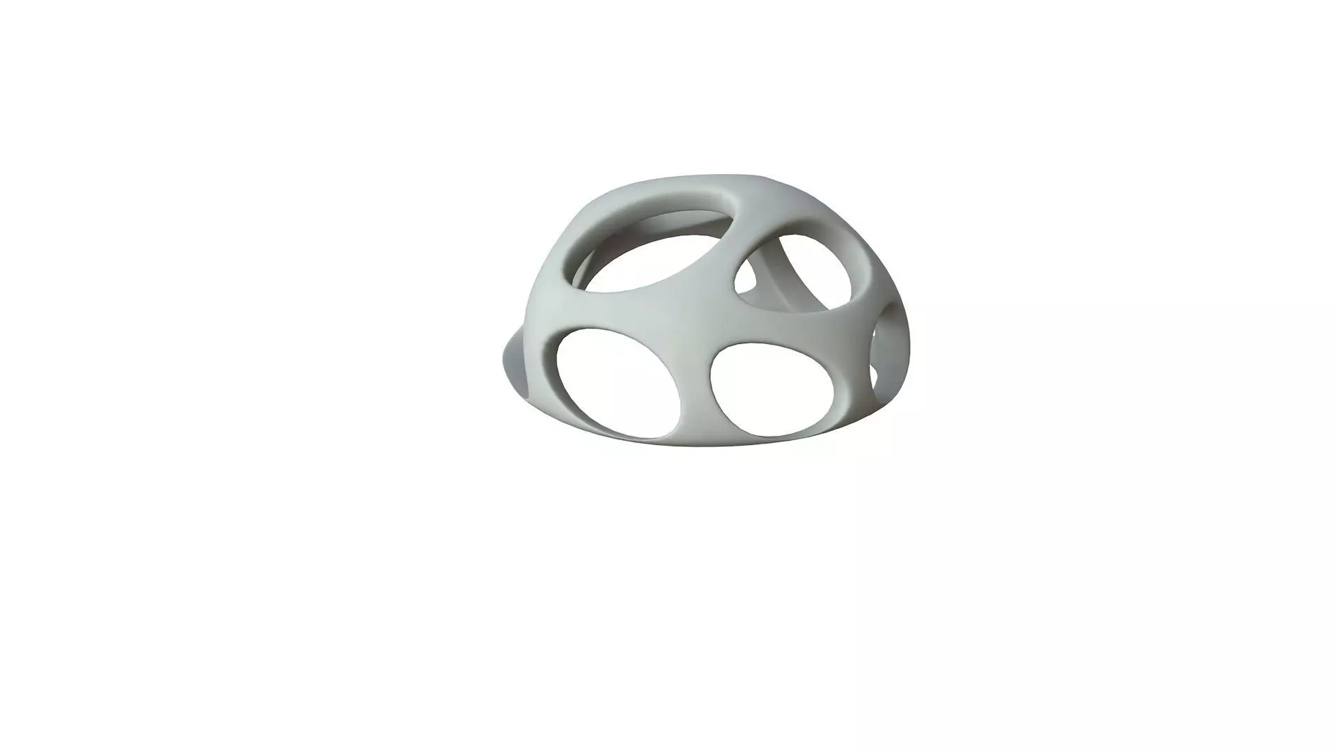 SciFi Cube Object No 56255 Low Poly Shape Low-poly 3D model_0