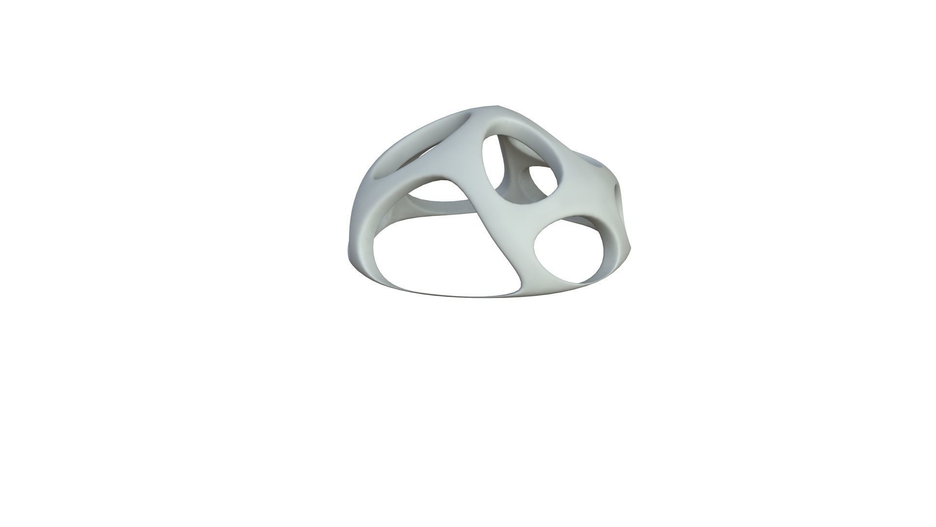 SciFi Cube Object No 56255 Low Poly Shape Low-poly 3D model_3