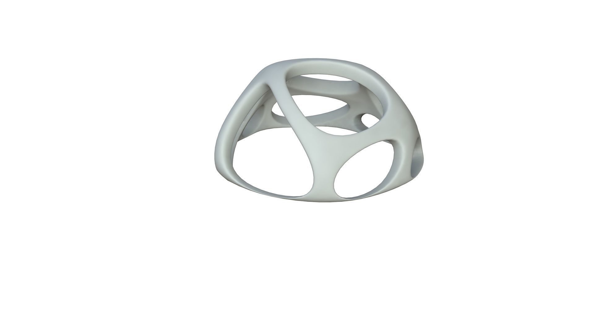 SciFi Cube Object No 55943 Low Poly Shape Low-poly 3D model_2