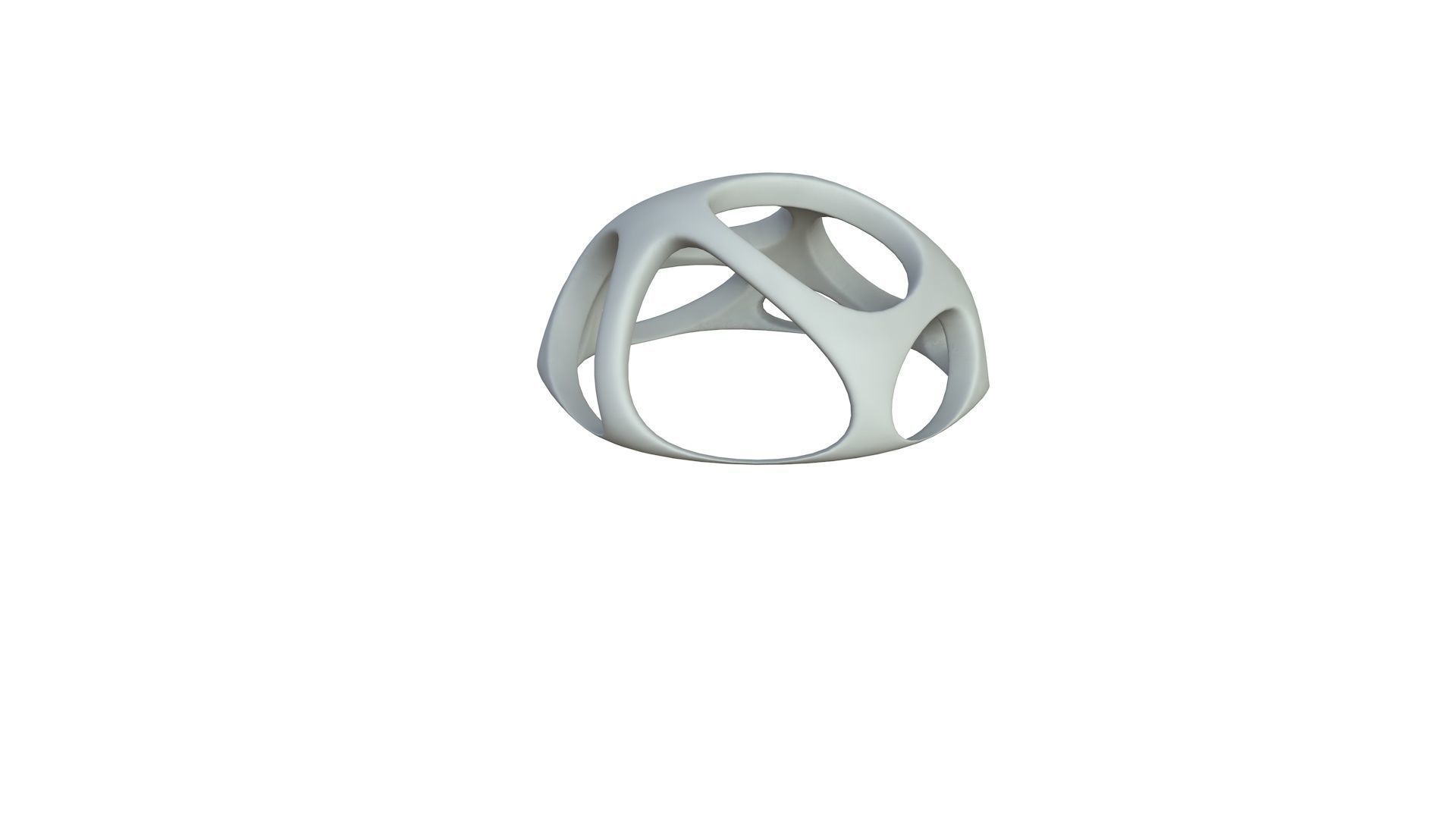 SciFi Cube Object No 55943 Low Poly Shape Low-poly 3D model_3