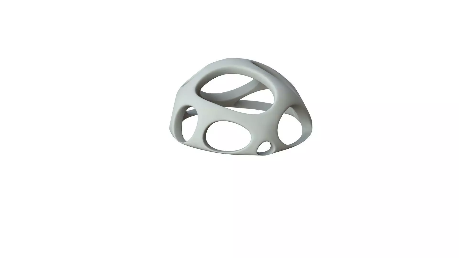 SciFi Cube Object No 55918 Low Poly Shape Low-poly 3D model
