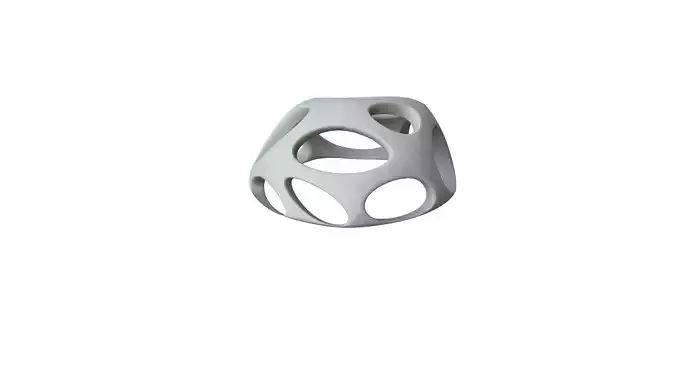 SciFi Cube Object No 55747 Low Poly Shape