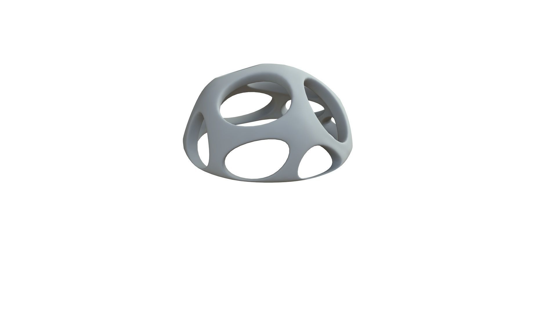 SciFi Cube Object No 55747 Low Poly Shape Low-poly 3D model_8