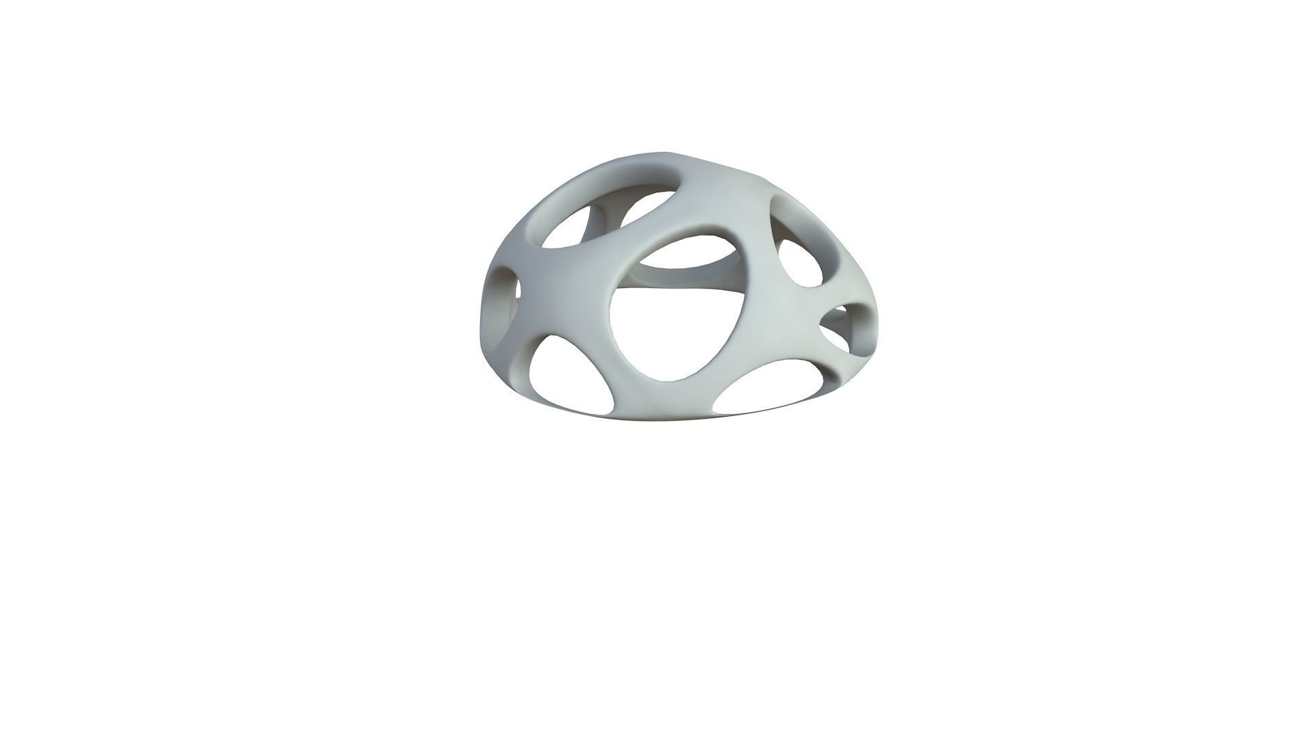 SciFi Cube Object No 55747 Low Poly Shape Low-poly 3D model_4