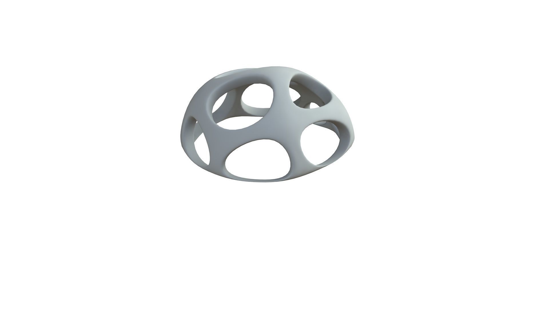 SciFi Cube Object No 55742 Low Poly Shape Low-poly 3D model_7