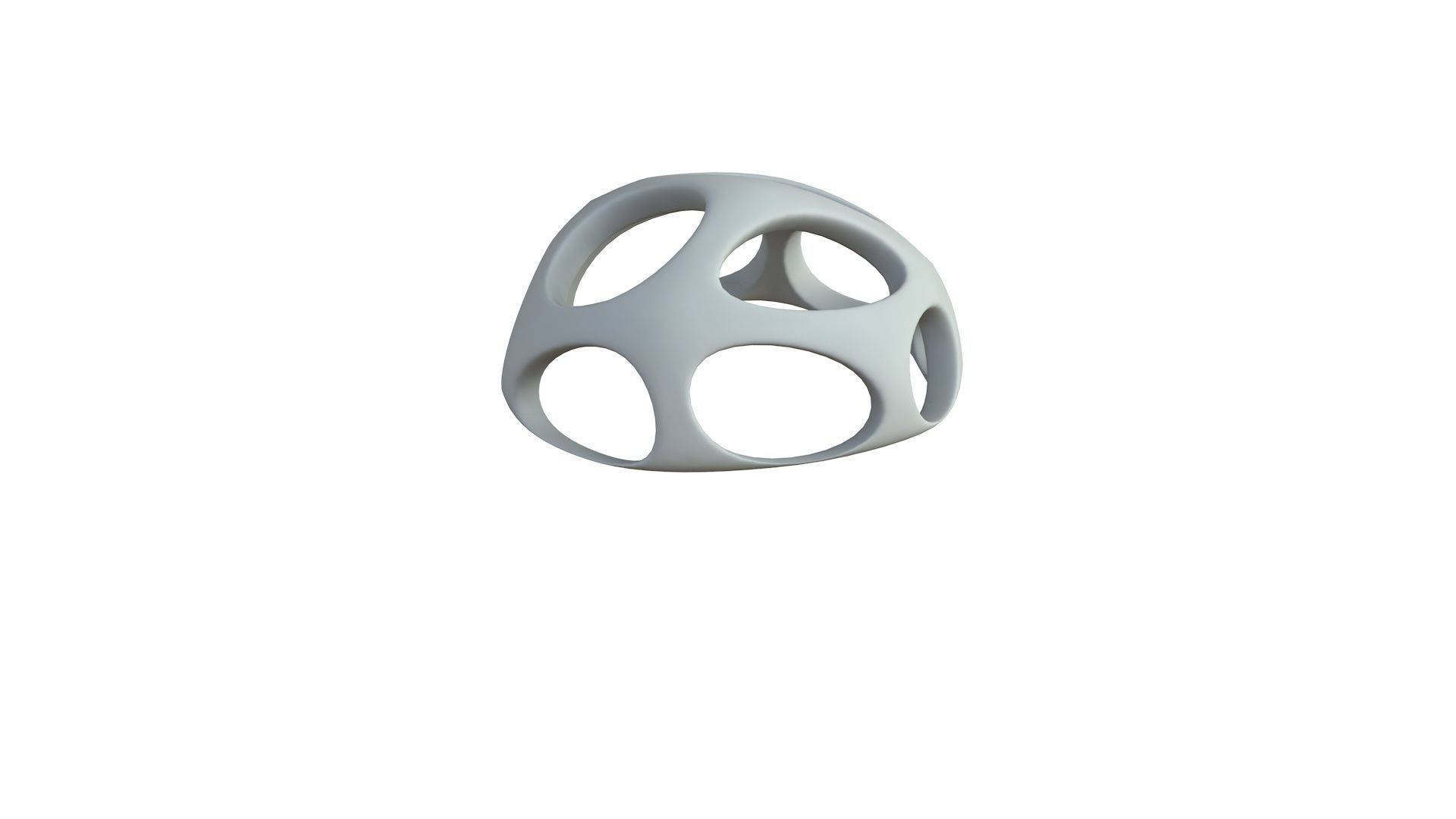 SciFi Cube Object No 55742 Low Poly Shape Low-poly 3D model_5