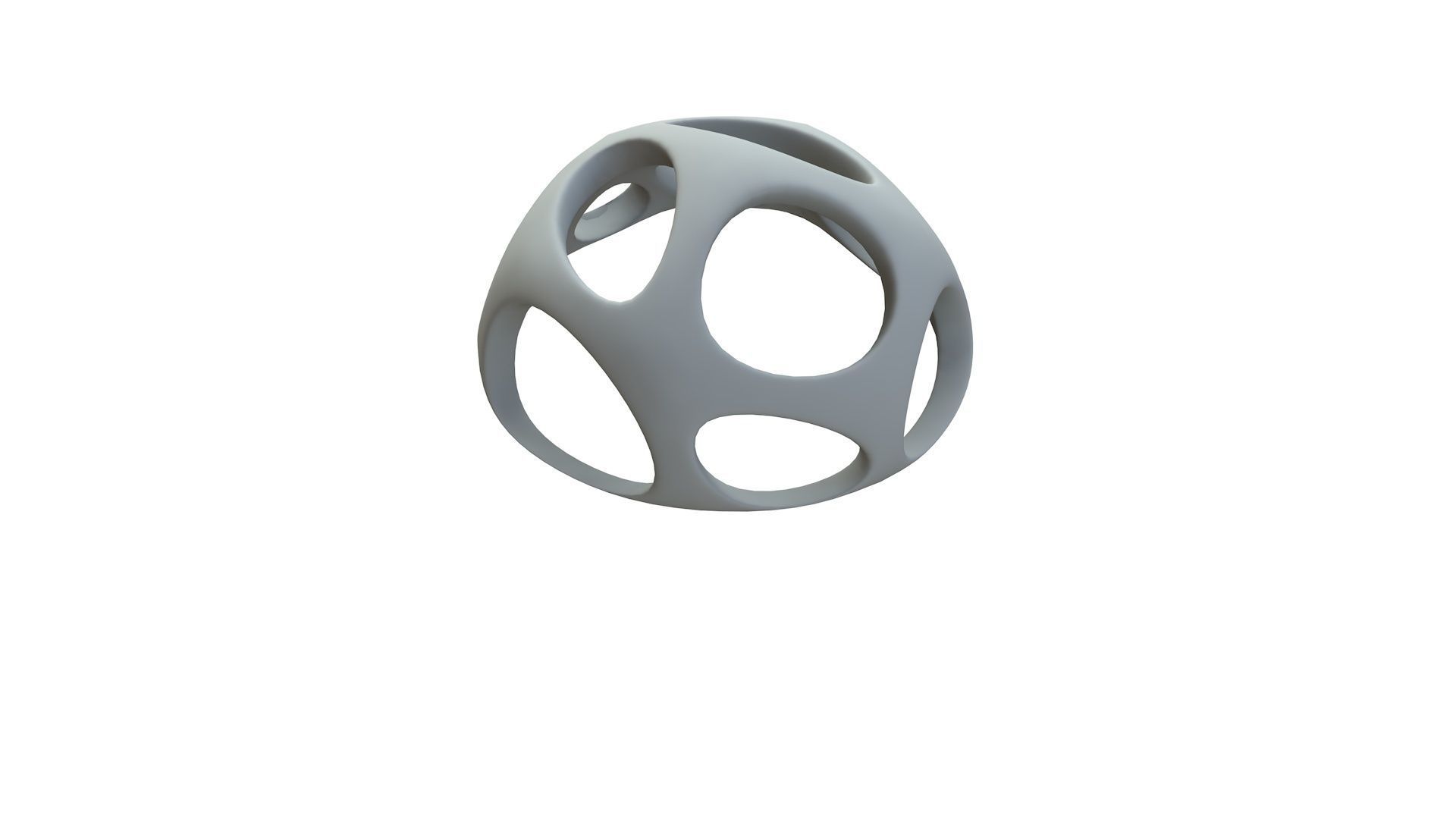 SciFi Cube Object No 55742 Low Poly Shape Low-poly 3D model_14