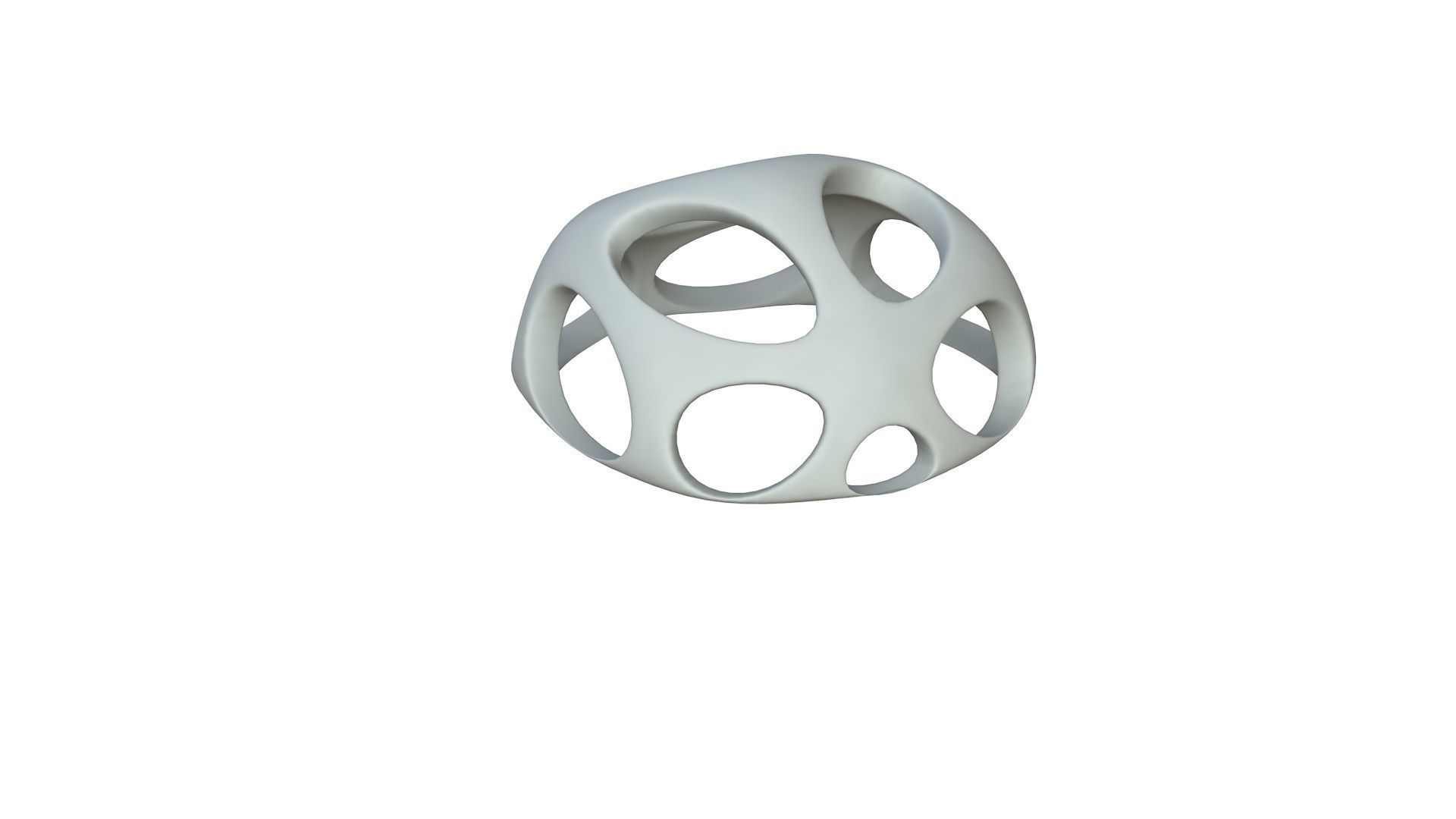 SciFi Cube Object No 55742 Low Poly Shape Low-poly 3D model_2