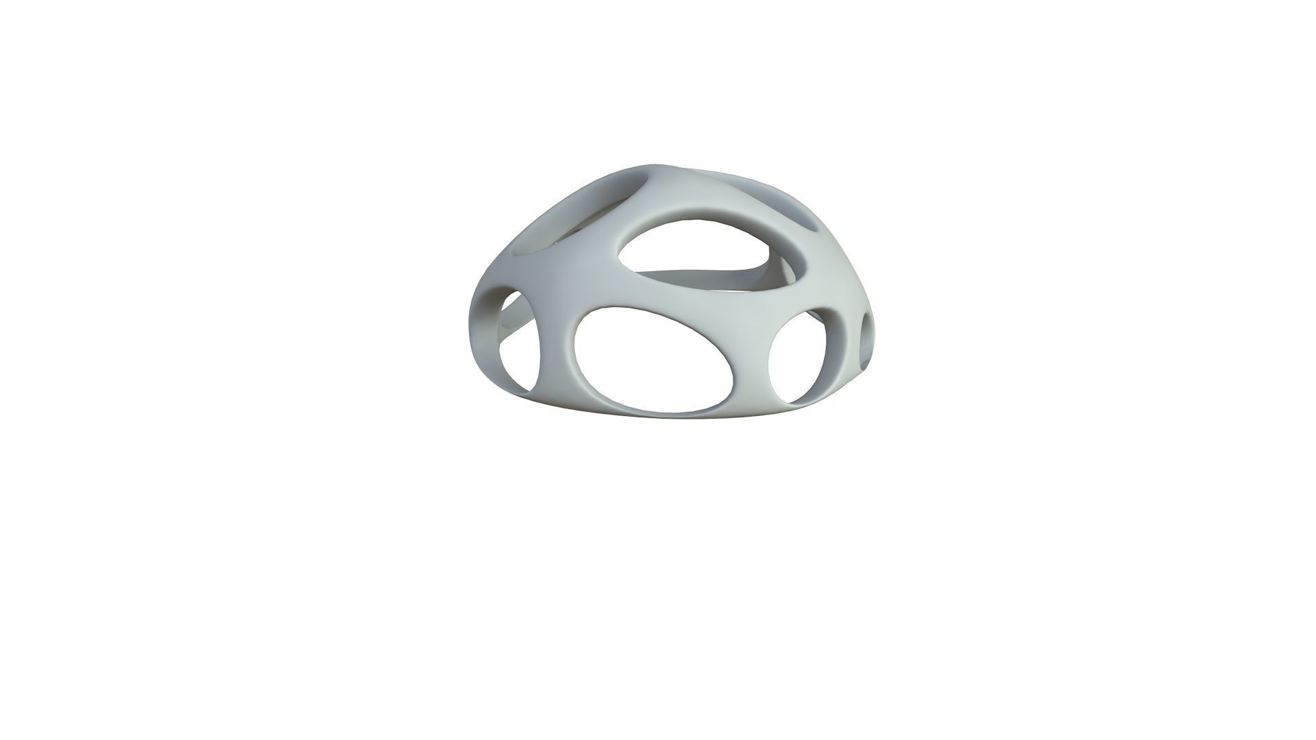 SciFi Cube Object No 55742 Low Poly Shape Low-poly 3D model_4