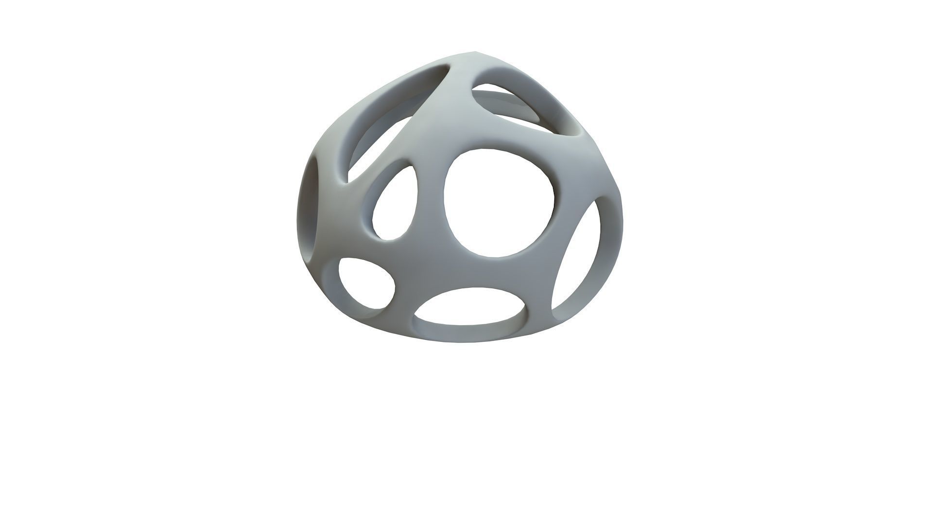 SciFi Cube Object No 55585 Low Poly Shape Low-poly 3D model_17