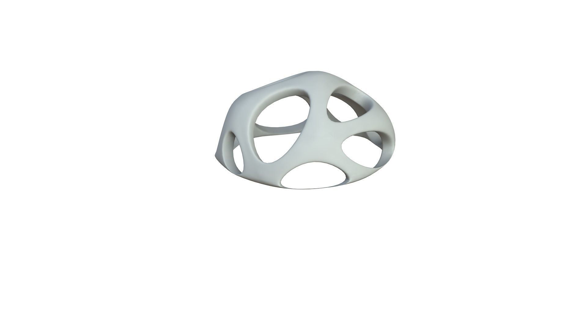 SciFi Cube Object No 55585 Low Poly Shape Low-poly 3D model_3