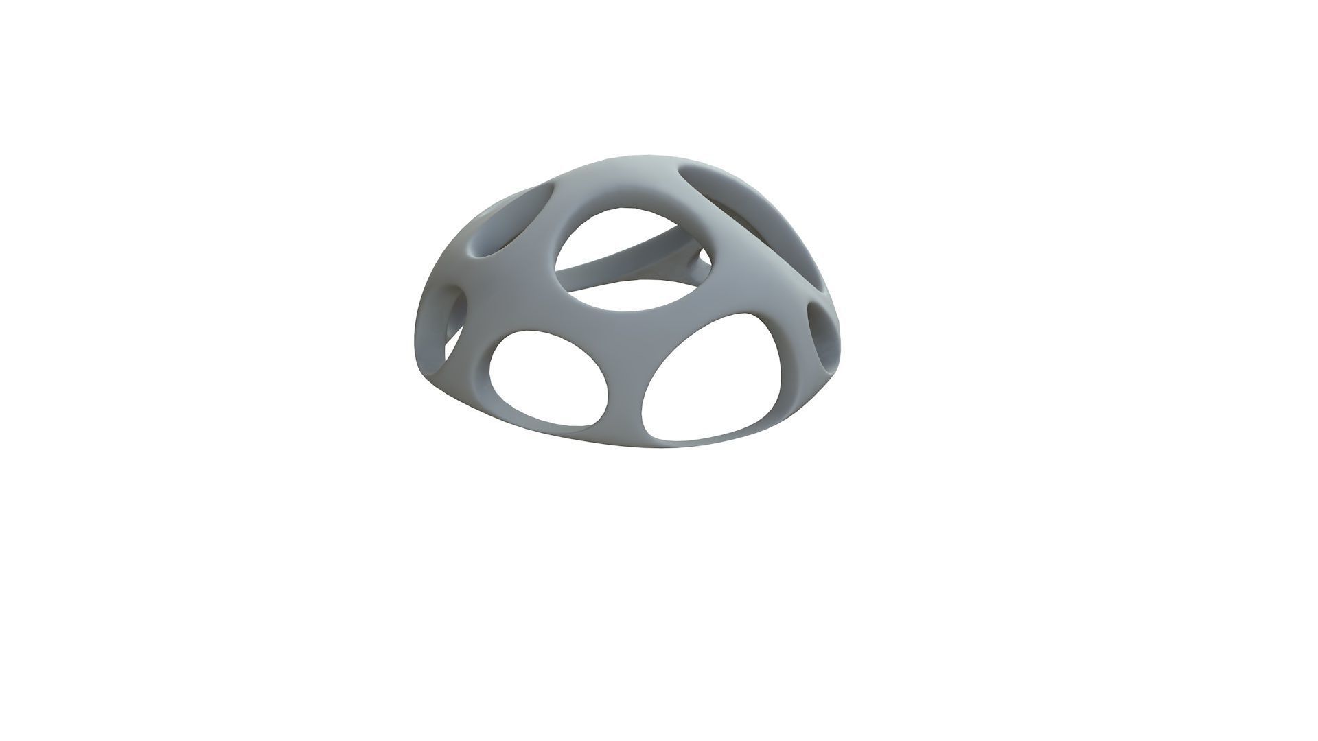 SciFi Cube Object No 55585 Low Poly Shape Low-poly 3D model_10