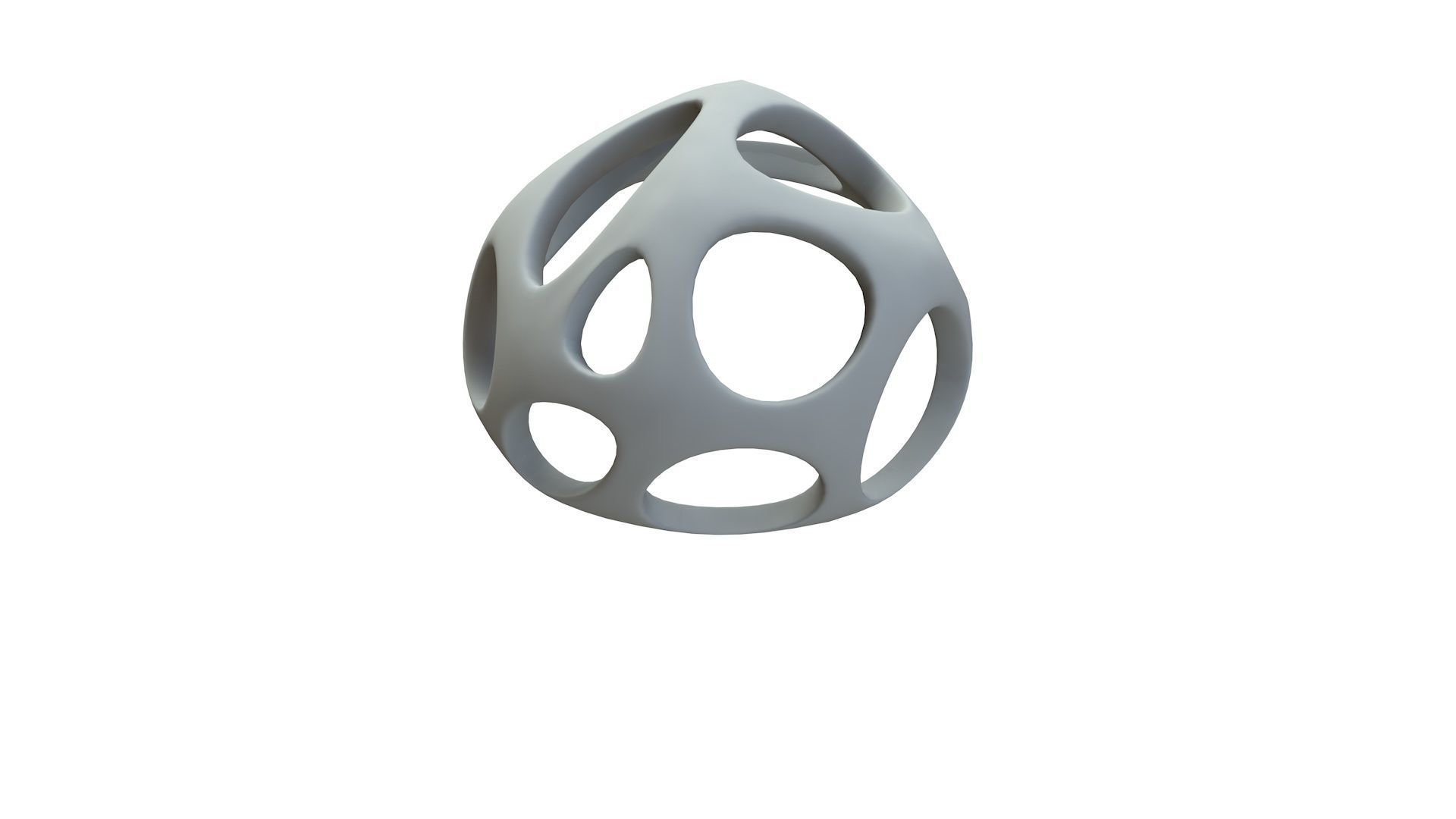 SciFi Cube Object No 55585 Low Poly Shape Low-poly 3D model_16