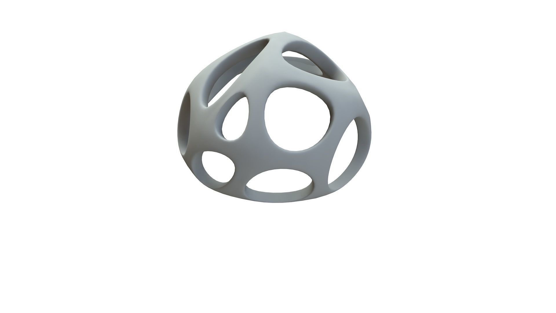 SciFi Cube Object No 55585 Low Poly Shape Low-poly 3D model_15