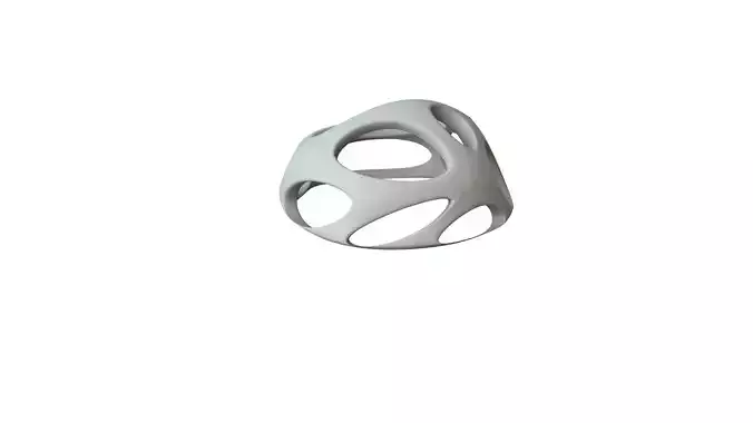 SciFi Cube Object No 55446 Low Poly Shape