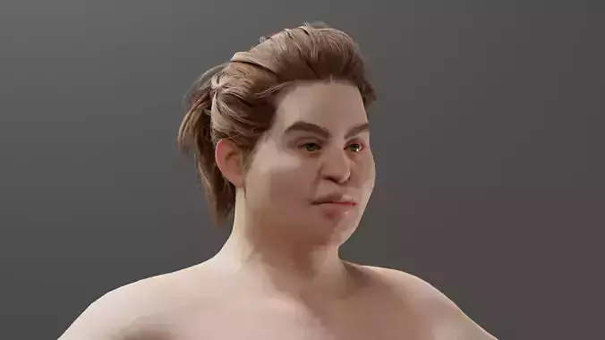 Realistic Female - Kayla 3D model