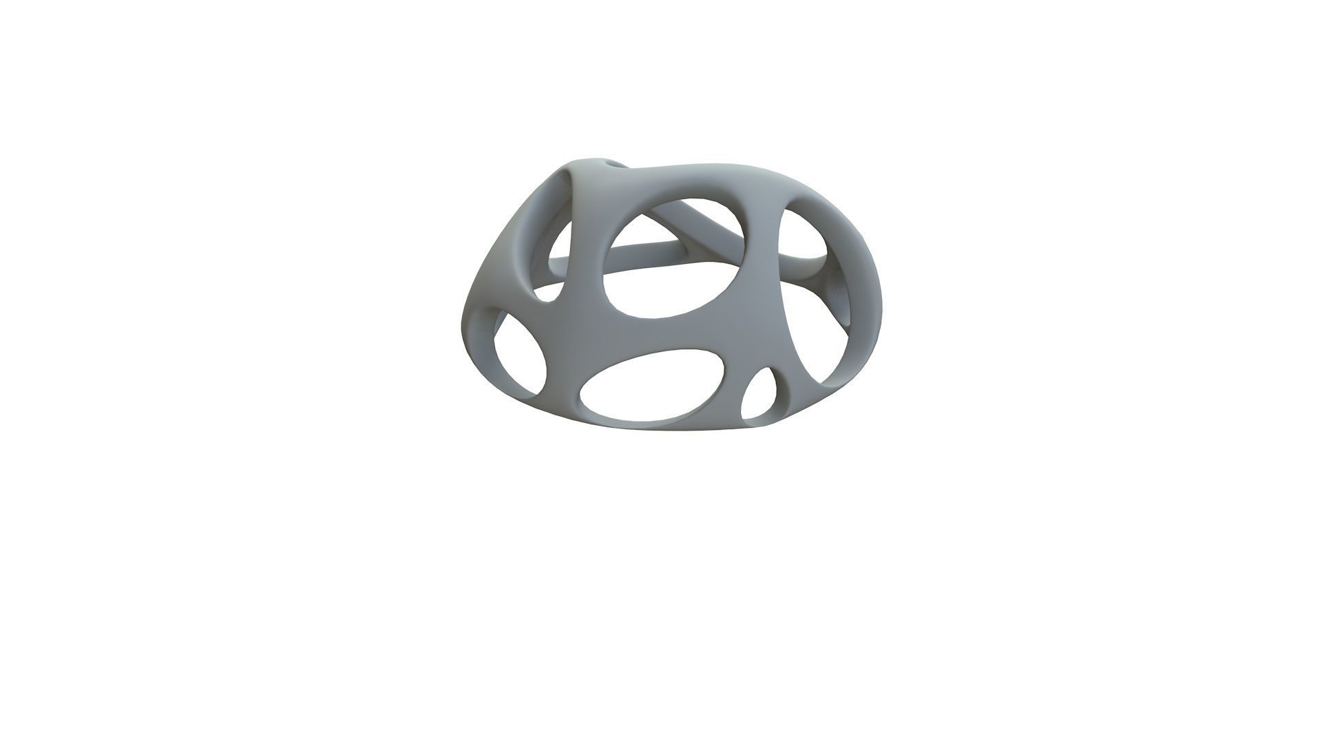 SciFi Cube Object No 55137 Low Poly Shape Low-poly 3D model_11