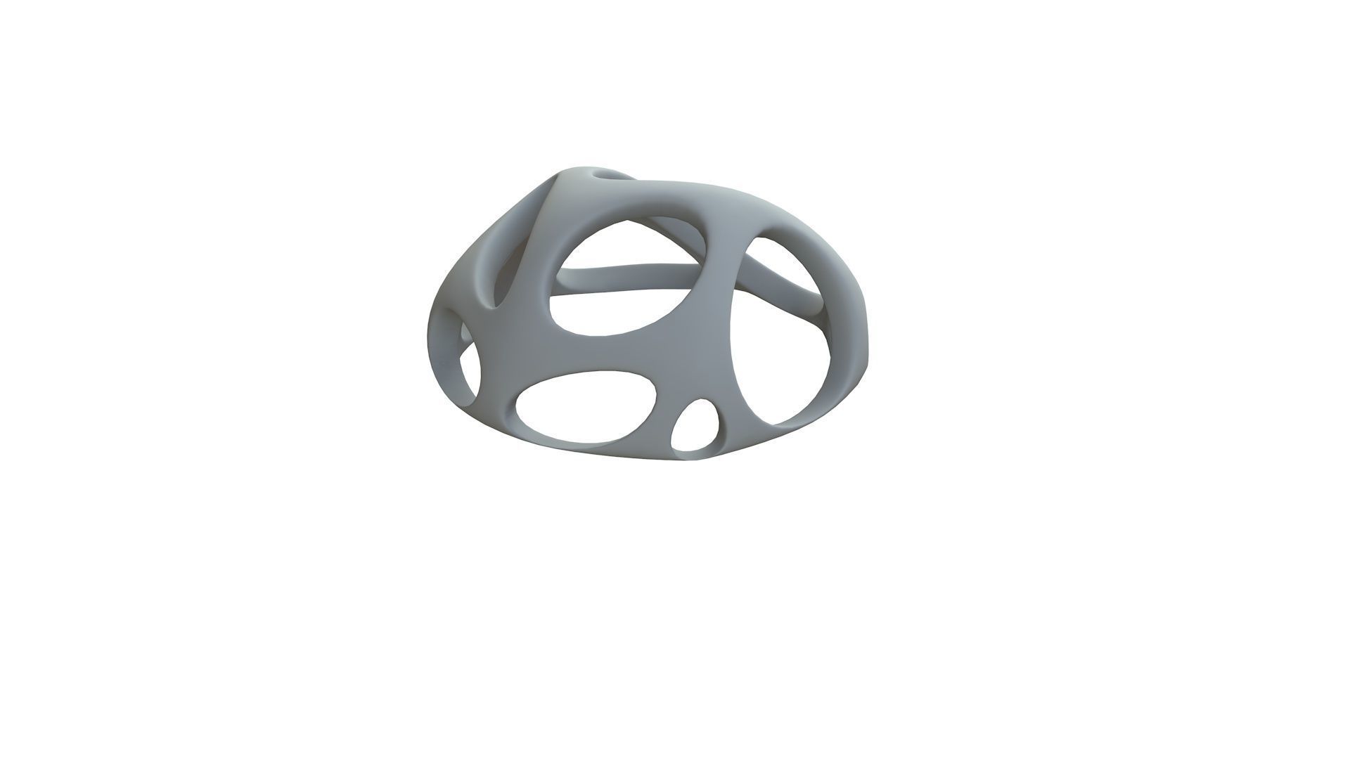 SciFi Cube Object No 55137 Low Poly Shape Low-poly 3D model_10