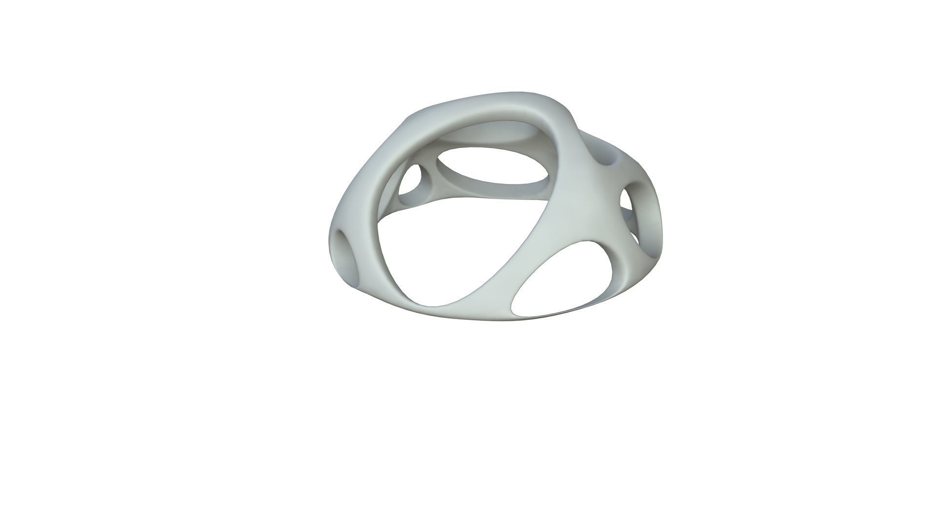 SciFi Cube Object No 55137 Low Poly Shape Low-poly 3D model_2