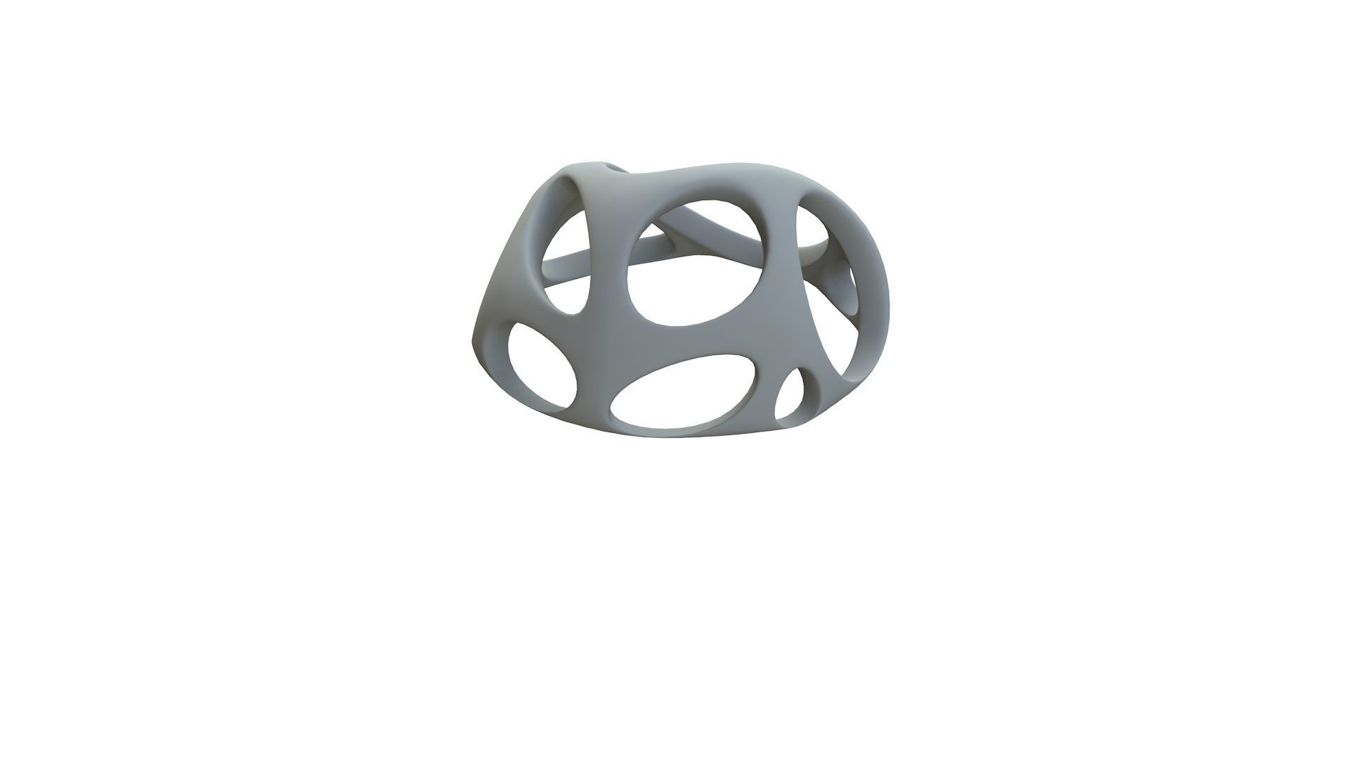 SciFi Cube Object No 55137 Low Poly Shape Low-poly 3D model_12