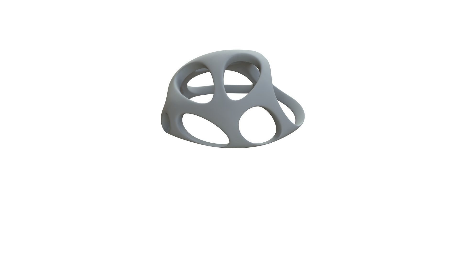 SciFi Cube Object No 55136 Low Poly Shape Low-poly 3D model_10