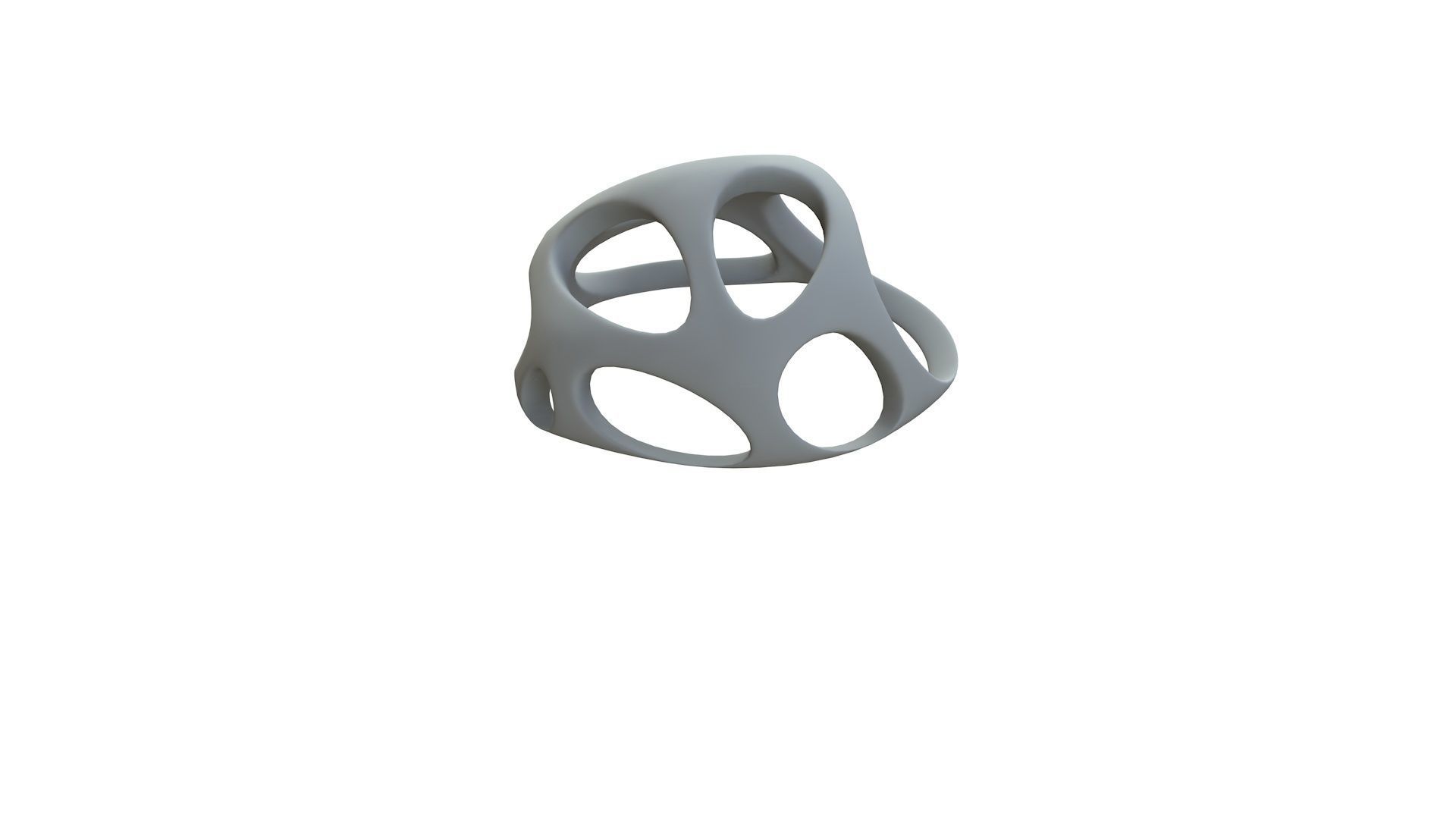 SciFi Cube Object No 55136 Low Poly Shape Low-poly 3D model_11