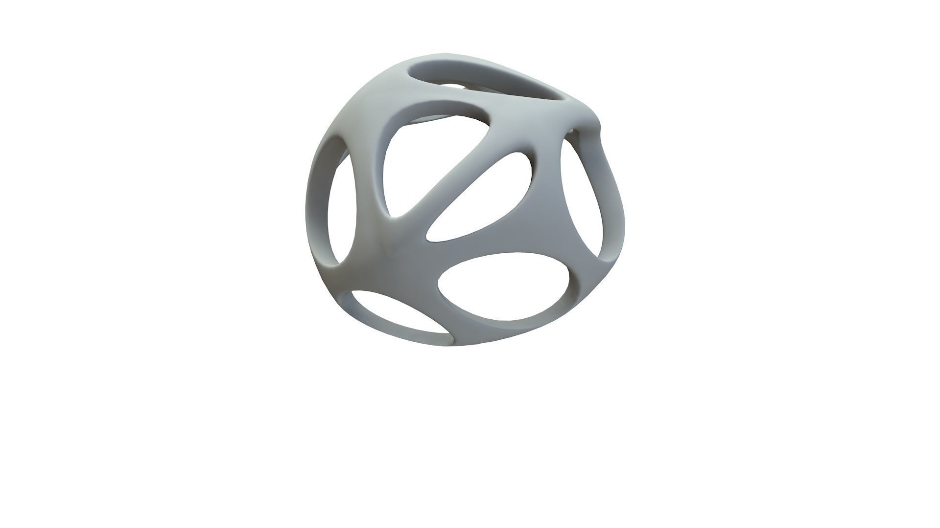 SciFi Cube Object No 54972 Low Poly Shape Low-poly 3D model_16