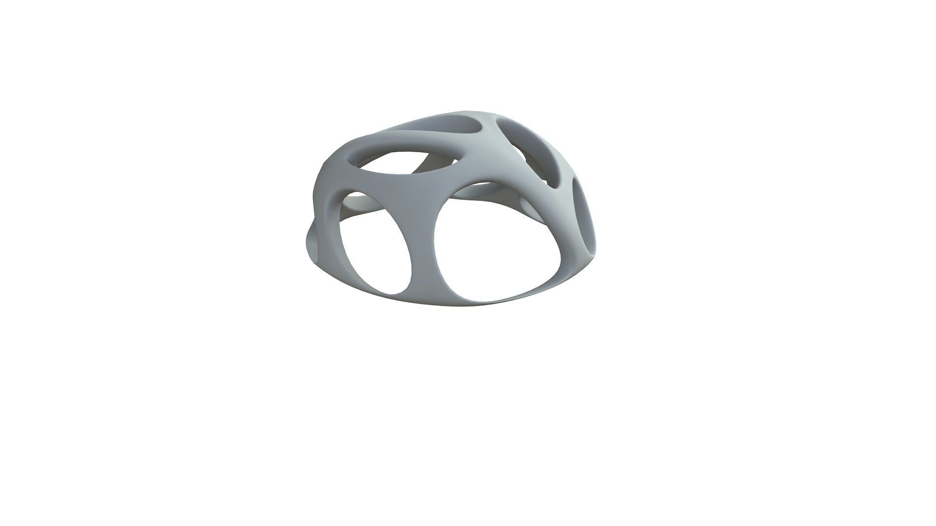 SciFi Cube Object No 54972 Low Poly Shape Low-poly 3D model_8