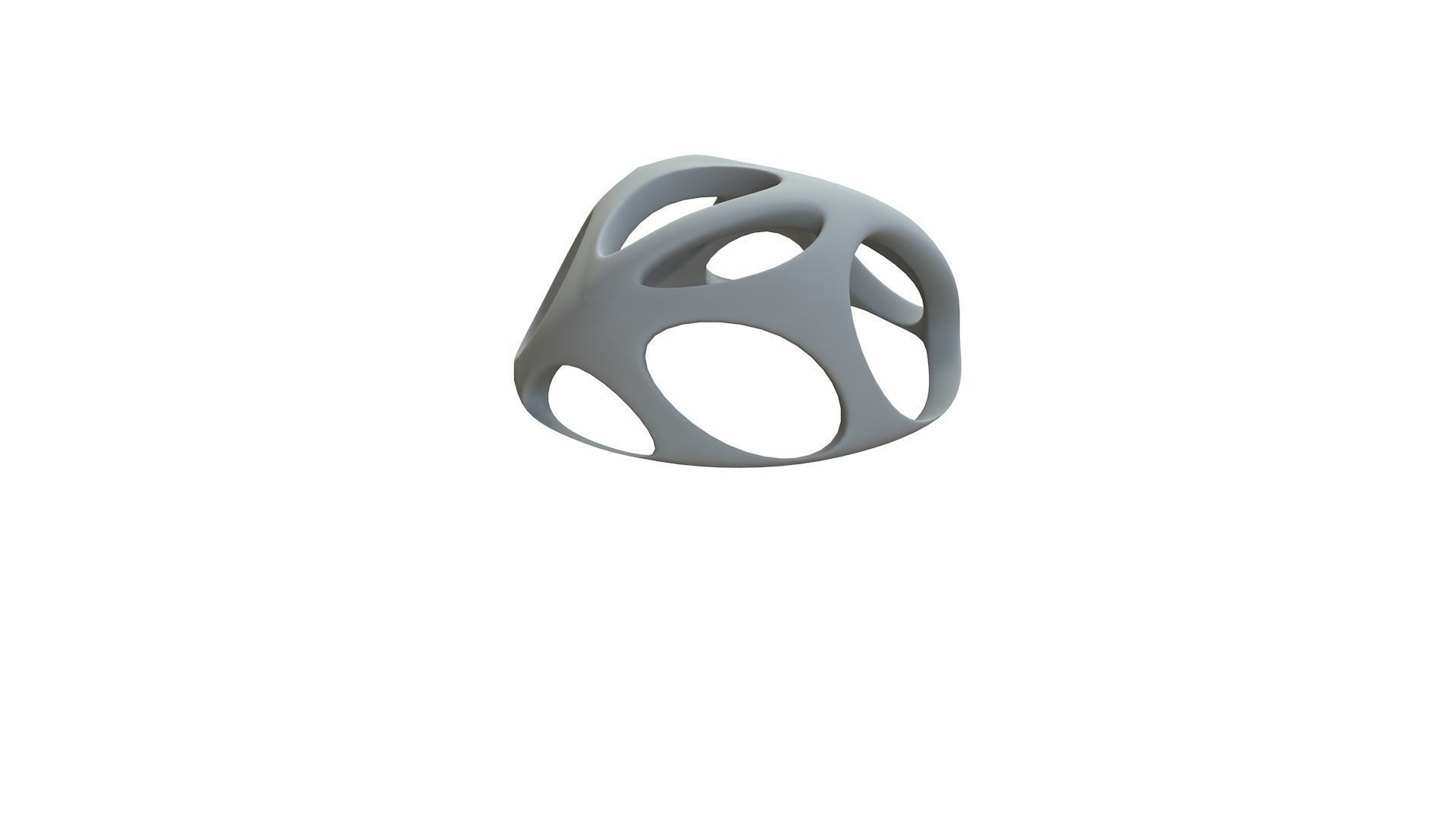 SciFi Cube Object No 54972 Low Poly Shape Low-poly 3D model_11