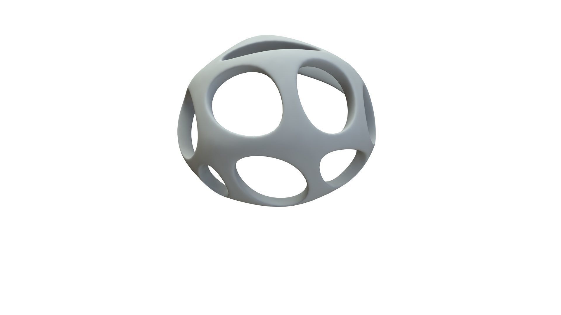 SciFi Cube Object No 54866 Low Poly Shape Low-poly 3D model_16