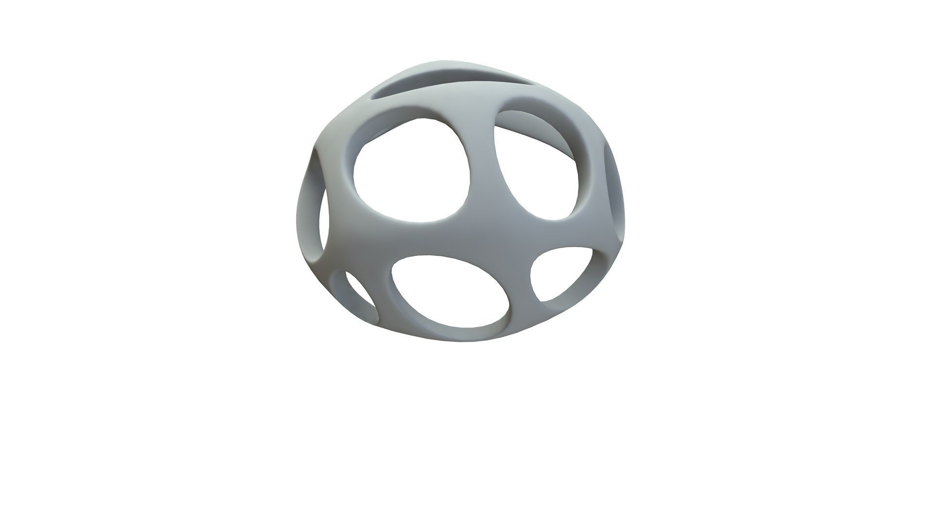 SciFi Cube Object No 54866 Low Poly Shape Low-poly 3D model_15