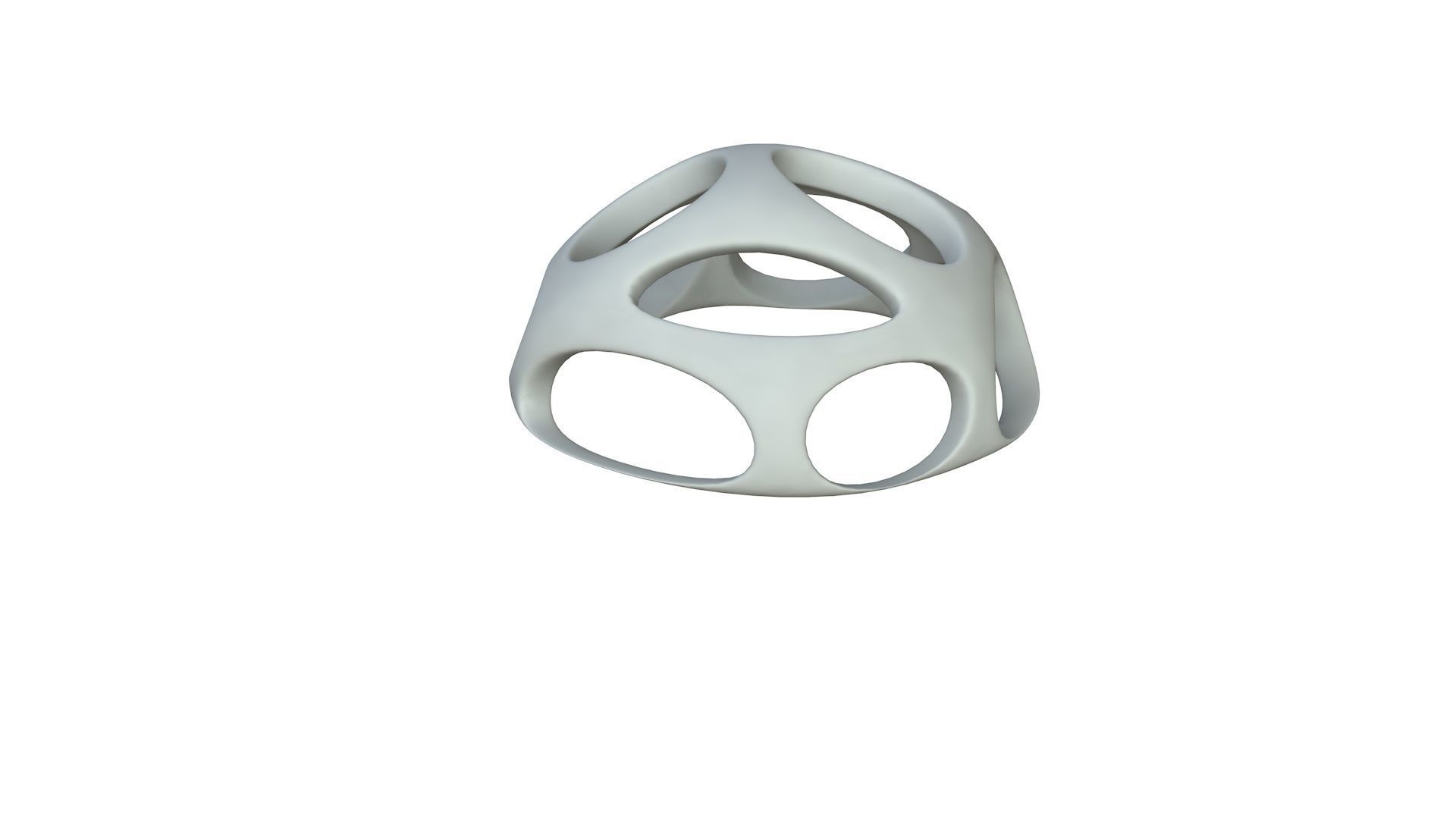 SciFi Cube Object No 54866 Low Poly Shape Low-poly 3D model_2