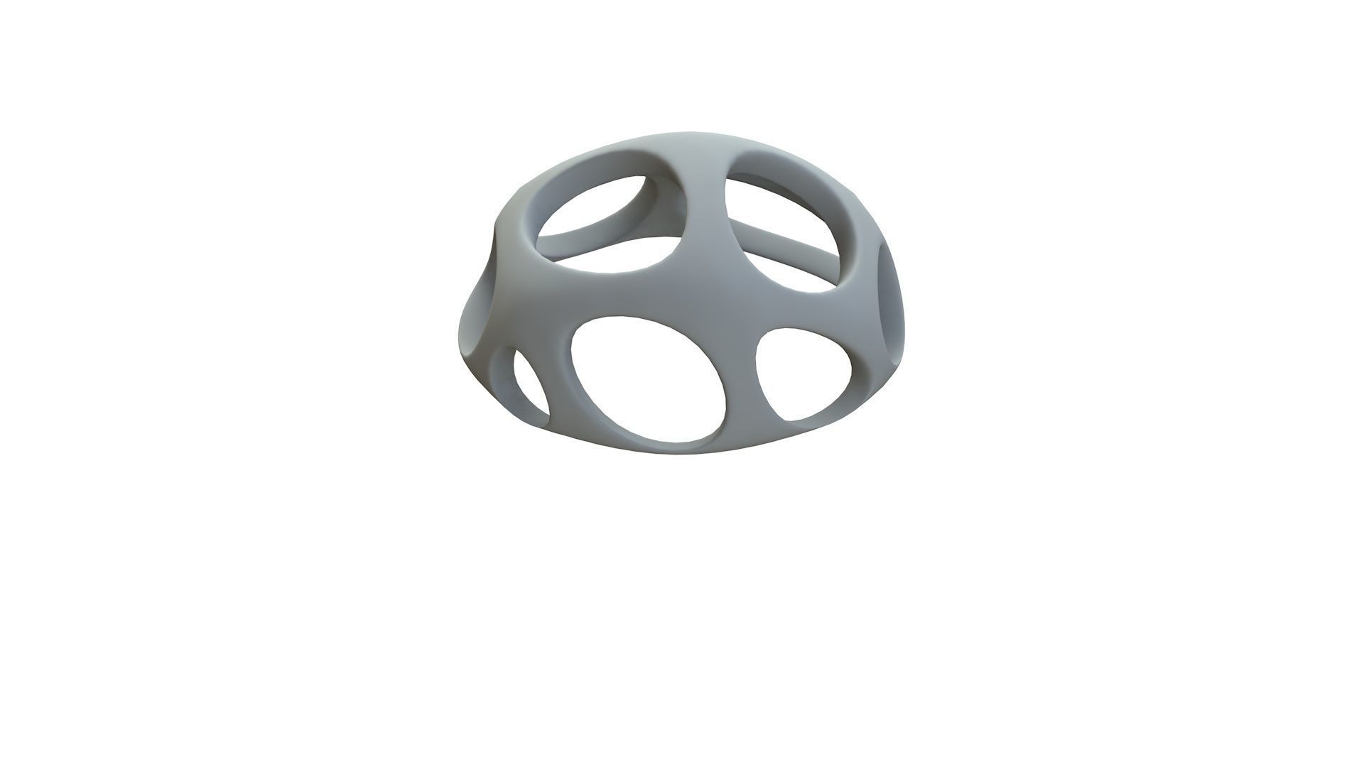 SciFi Cube Object No 54866 Low Poly Shape Low-poly 3D model_13