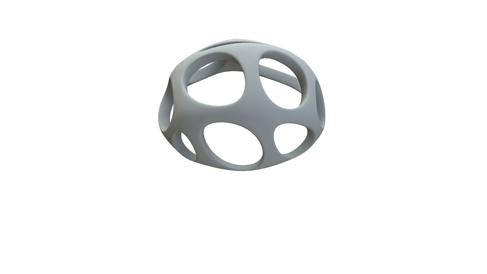 SciFi Cube Object No 54866 Low Poly Shape Low-poly 3D model_14