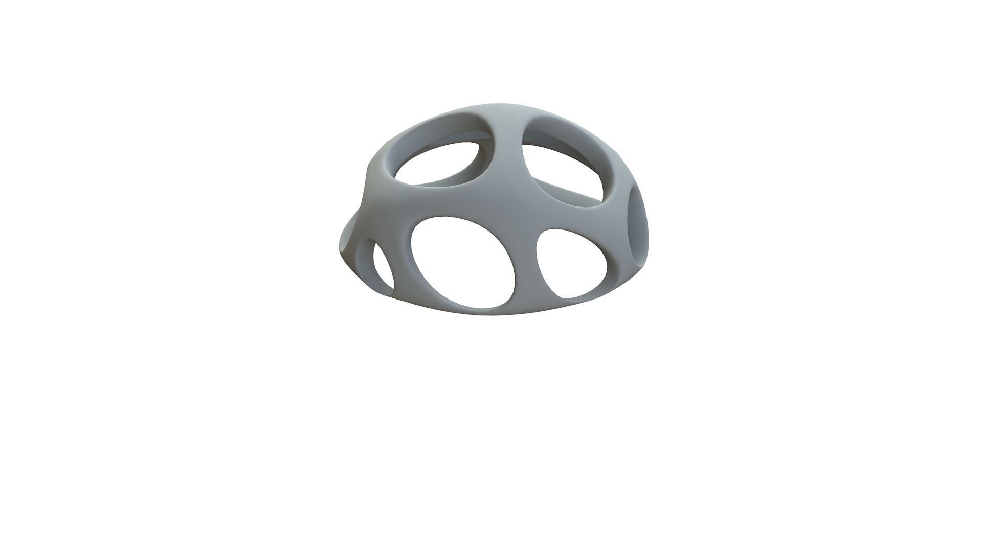 SciFi Cube Object No 54866 Low Poly Shape Low-poly 3D model_12