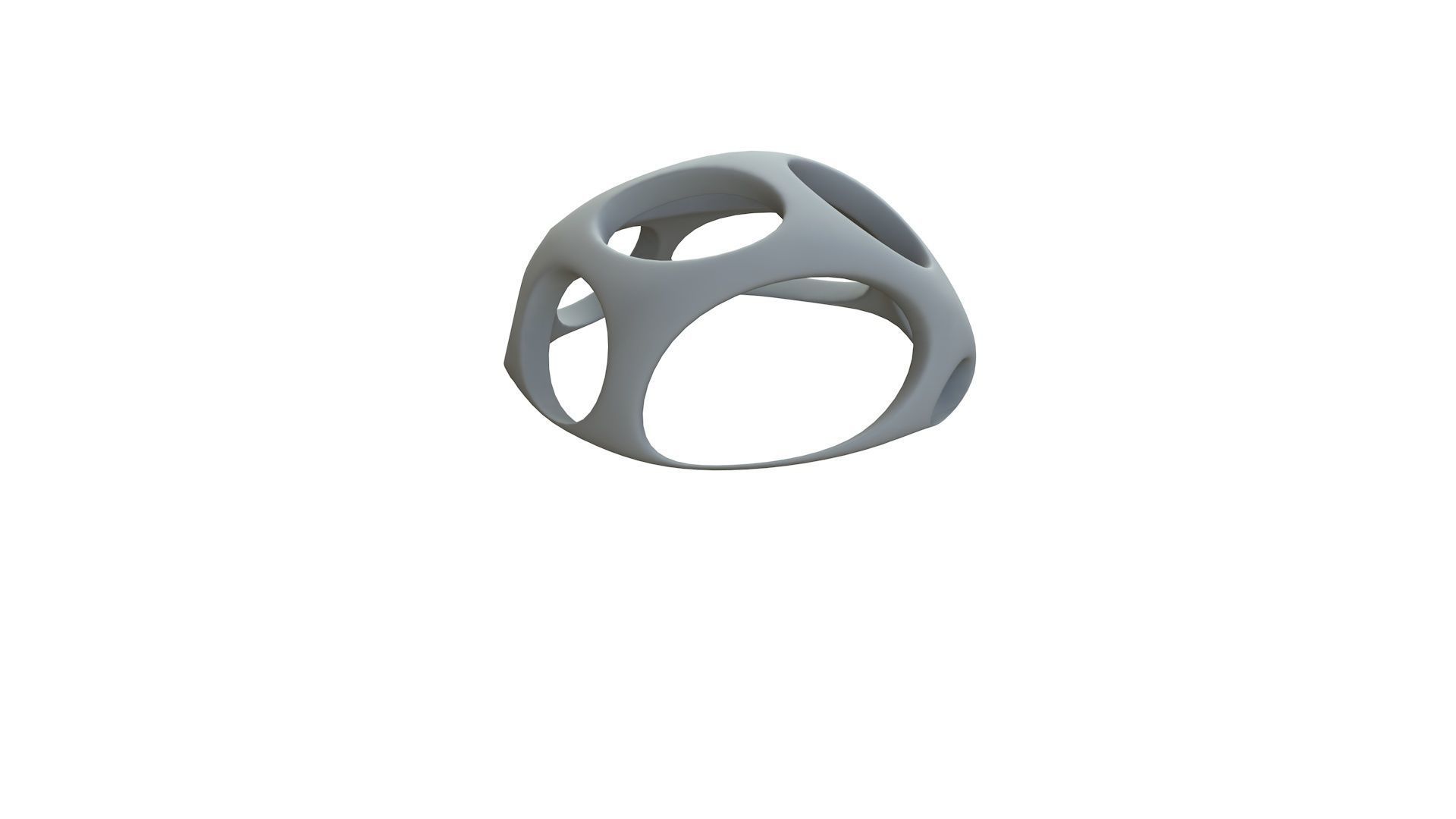 SciFi Cube Object No 54814 Low Poly Shape Low-poly 3D model_11