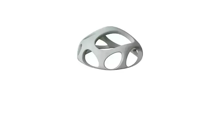 SciFi Cube Object No 54812 Low Poly Shape