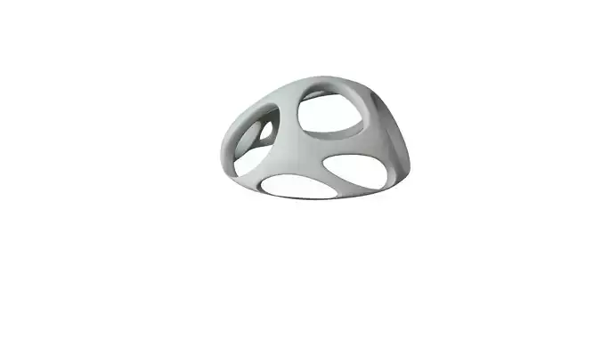 SciFi Cube Object No 54811 Low Poly Shape