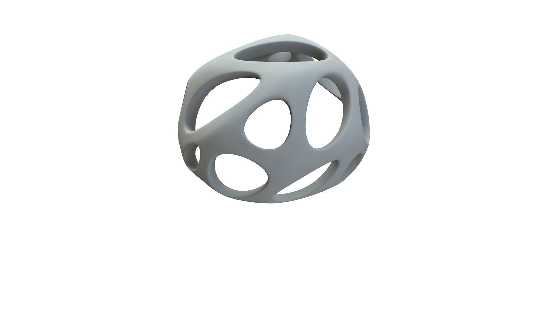 SciFi Cube Object No 54798 Low Poly Shape Low-poly 3D model_15