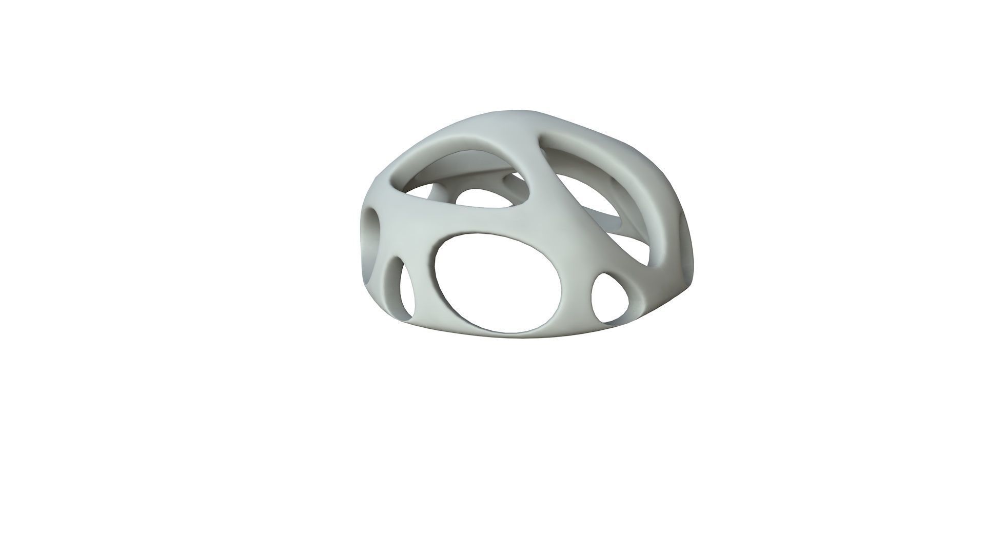 SciFi Cube Object No 54798 Low Poly Shape Low-poly 3D model_1