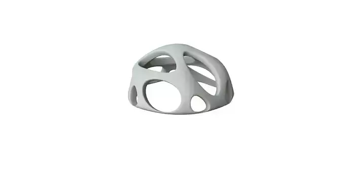 SciFi Cube Object No 54798 Low Poly Shape