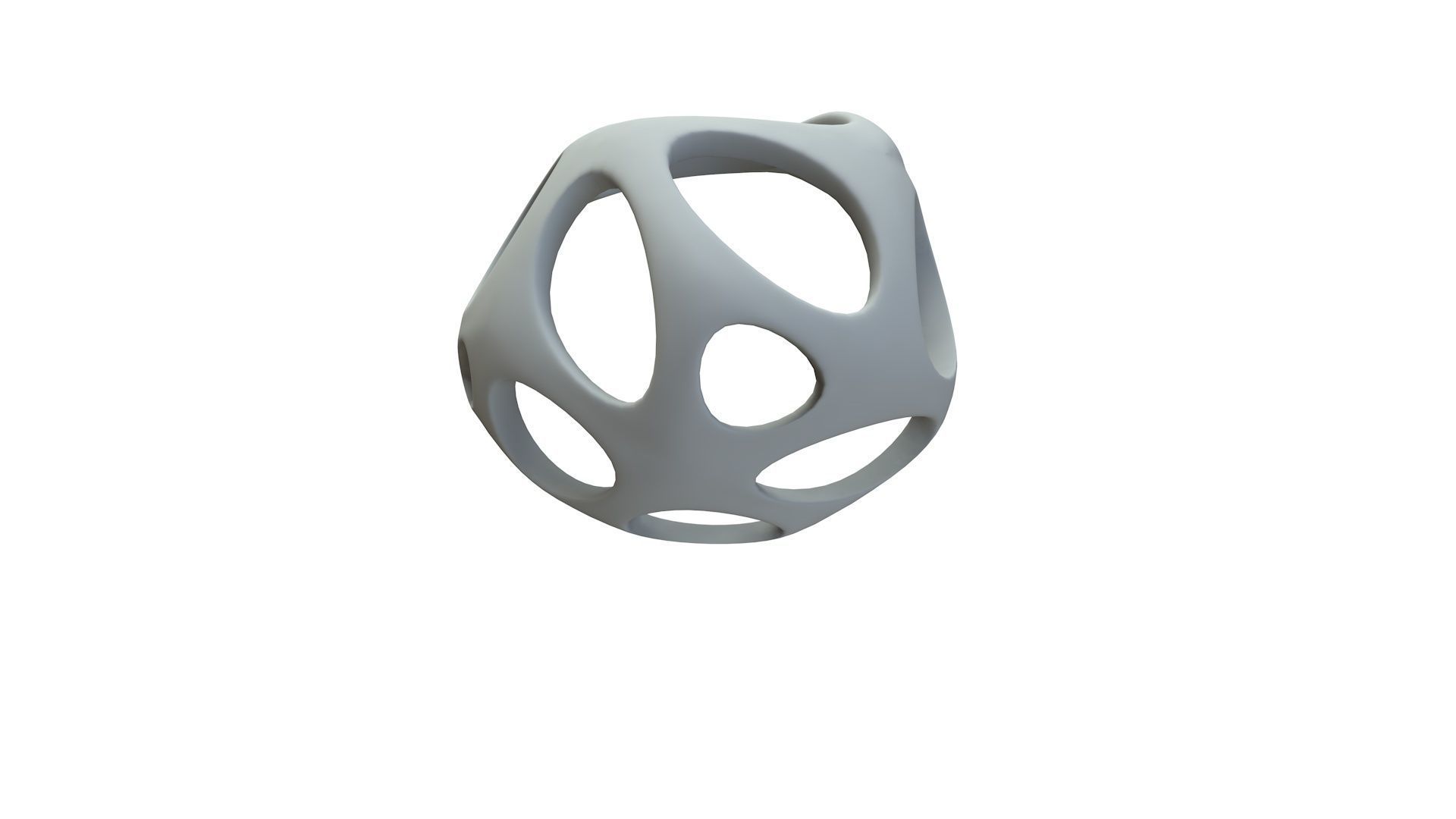 SciFi Cube Object No 54784 Low Poly Shape Low-poly 3D model_15