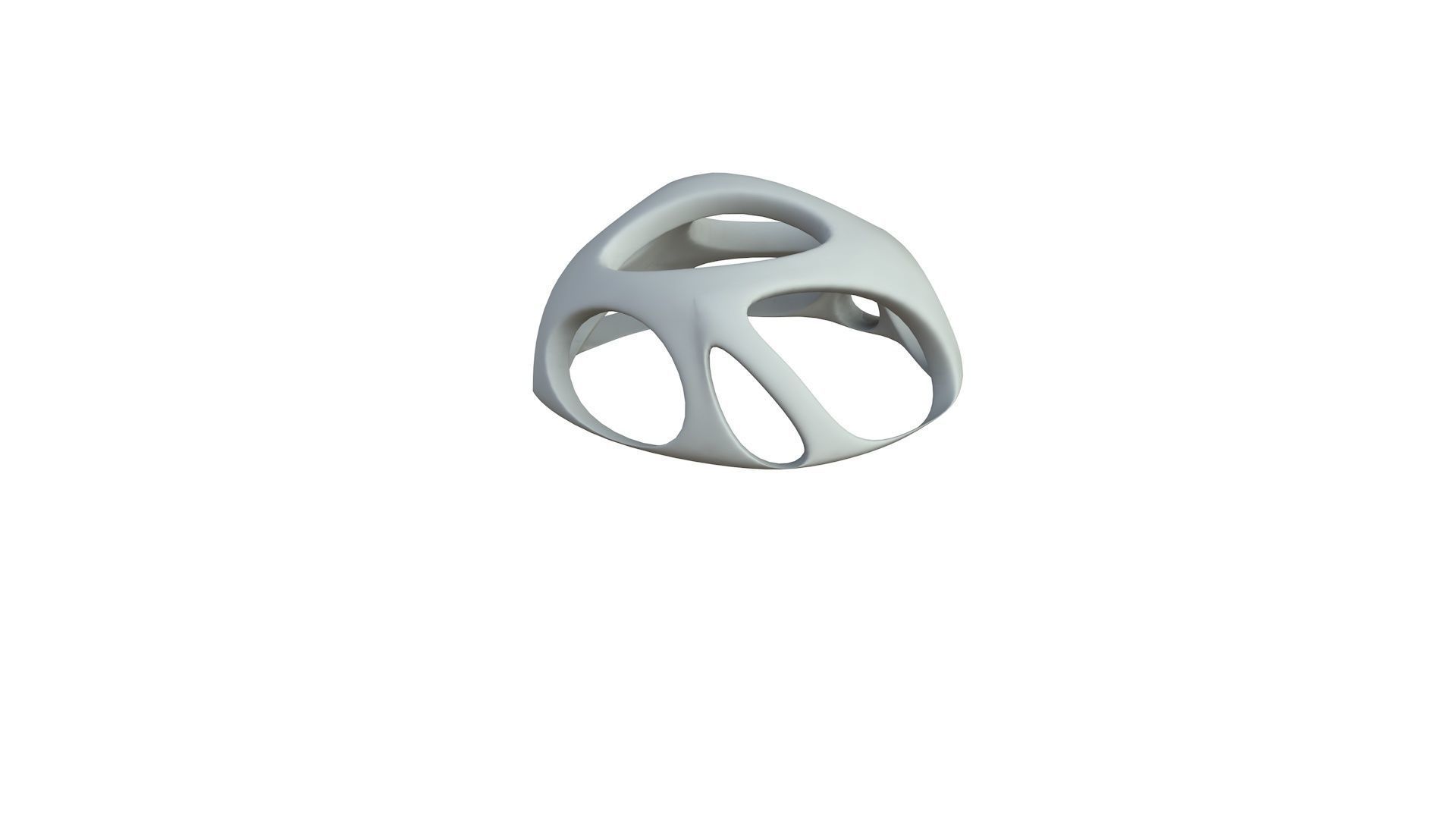 SciFi Cube Object No 54784 Low Poly Shape Low-poly 3D model_4